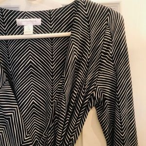 Motherhood maternity wrap dress